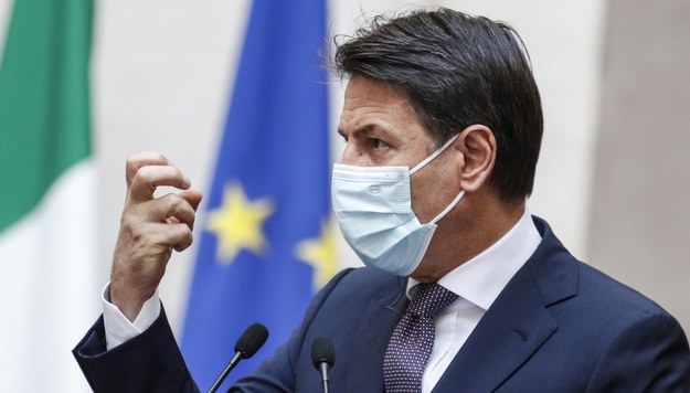 Premier Włoch Giuseppe Conte /GIUSEPPE LAMI /PAP/EPA