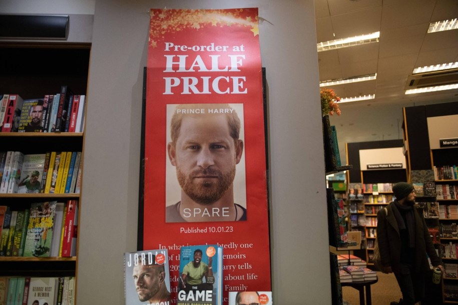 Premiera autobiografii księcia Harry'ego ukaże się 10 stycznia /Justin Ng / Avalon /PAP/EPA