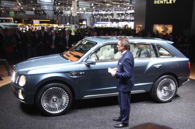 Premiera Bentleya  EXP 9 F w Genewie /INTERIA.PL