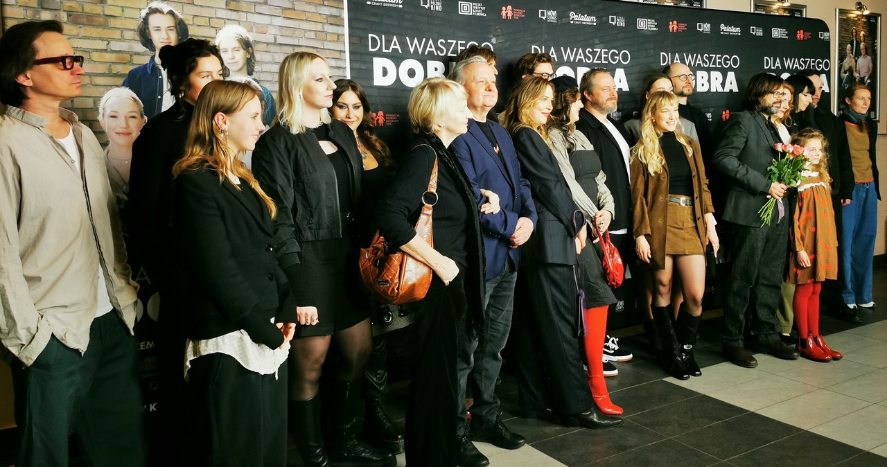 Premiera filmu "Dla waszego dobra" w kinie Wisła /Paulina Gandor /INTERIA