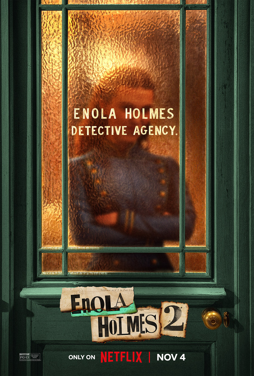 Premiera filmu "Enola Holmes 2" zaplanowana jest na 4 listopada /Netflix /materiały prasowe
