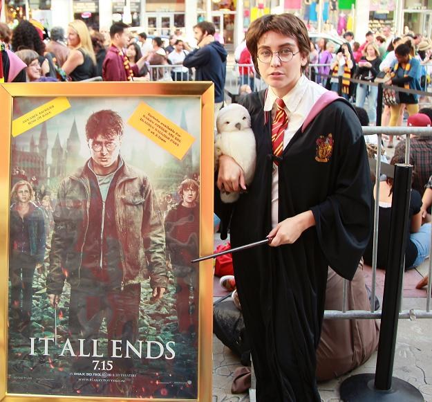 Premiera filmu "Harry Potter i Insygnia Śmierci" odbyła się 14 lipca 2011 roku /AFP