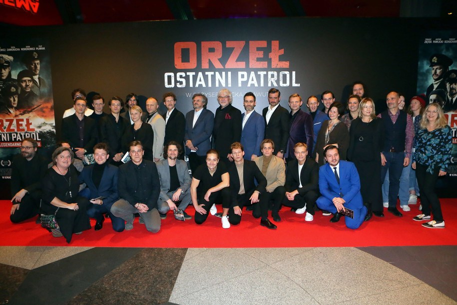Premiera filmu "Orzeł. Ostatni patrol" /Foton /PAP
