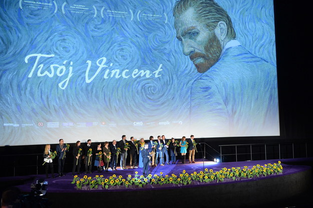 Premiera filmu "Twój Vincent" w Warszawie /Stach Leszczyński /PAP