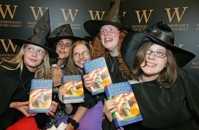 Premiera książki "Harry Potter i Książę Półkrwi" w Londynie /AFP