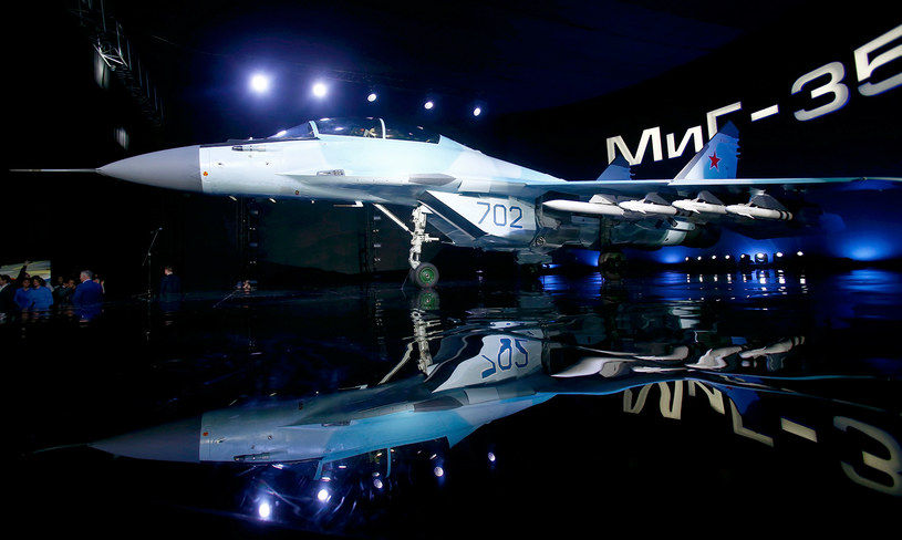 Premiera MiG-a-35 odbyła się z wielką pompą /INTERIA.PL/materiały prasowe