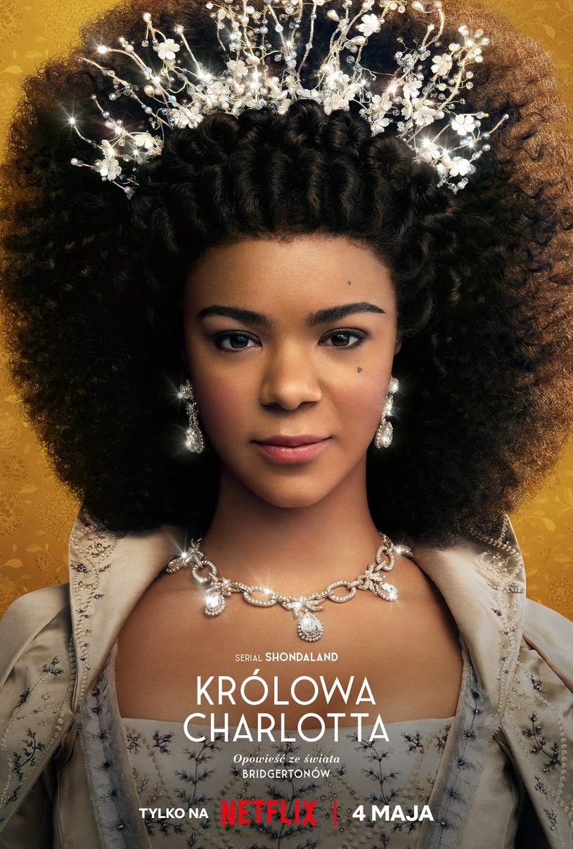 Premiera serialu "Królowa Charlotta: Opowieść ze świata Bridgertonów" zaplanowana jest na 4 maja /Netflix /materiały prasowe