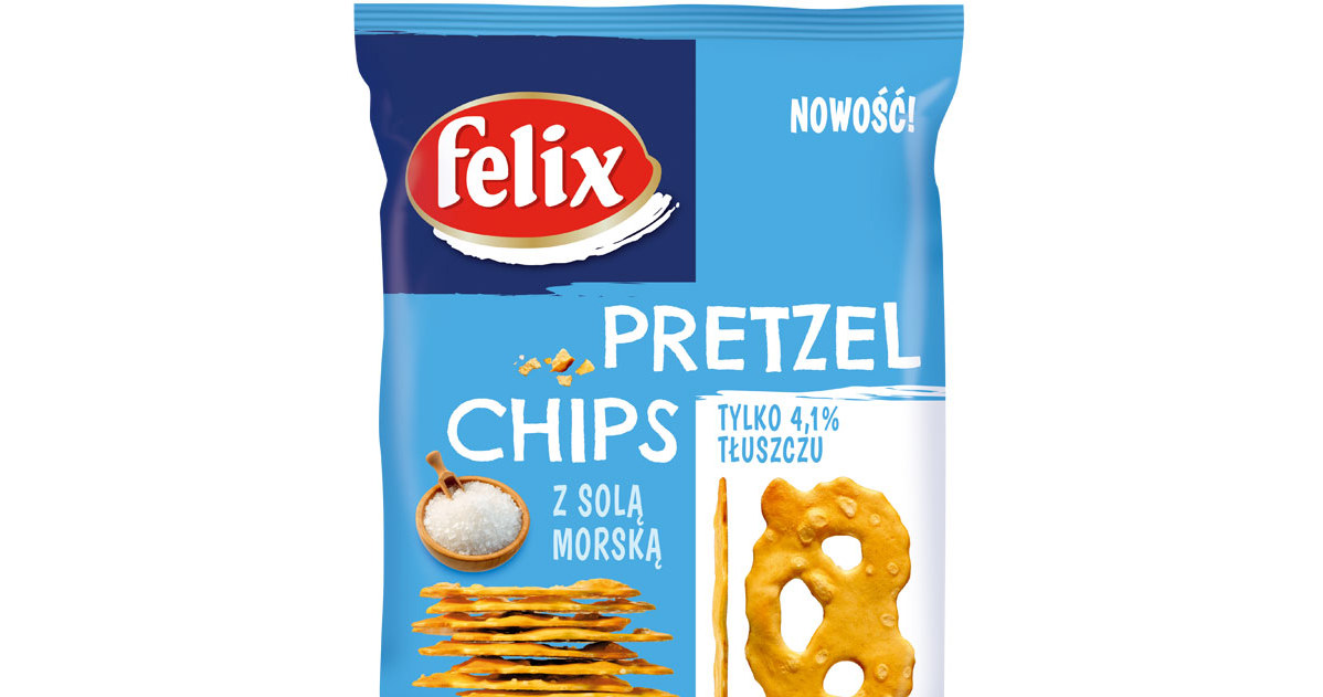 Pretzel Chips marki Felix /Styl.pl/materiały prasowe