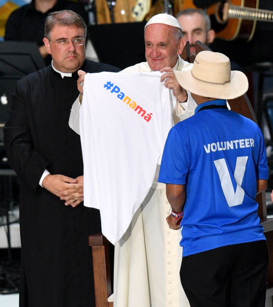 Prezent dla Franciszka /Maciej Kulczyński /PAP