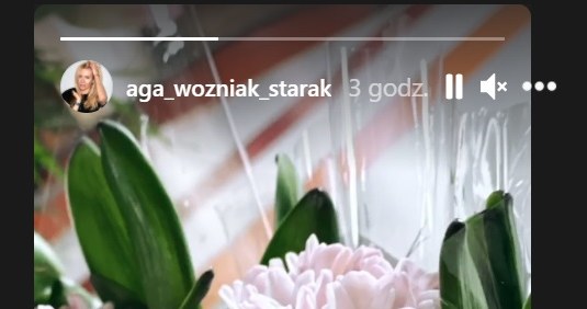 Prezent od przyjaciela Piotra /Źródło: https://www.instagram.com/aga_wozniak_starak/ /Instagram