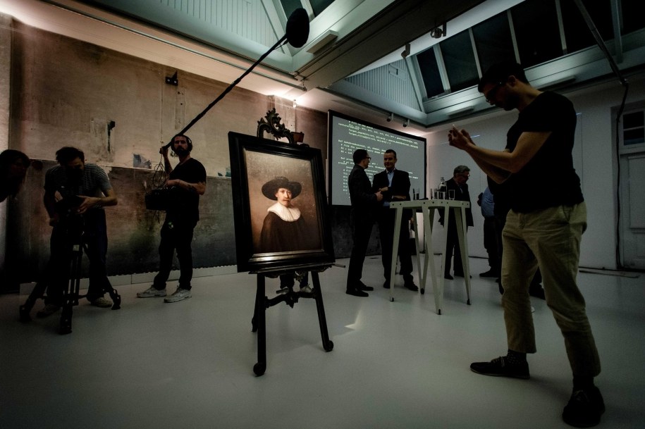 Prezentacja dzieła odbyła się w Amsterdamie /PAP/EPA/ROBIN VAN LONKHUIJSEN /PAP/EPA