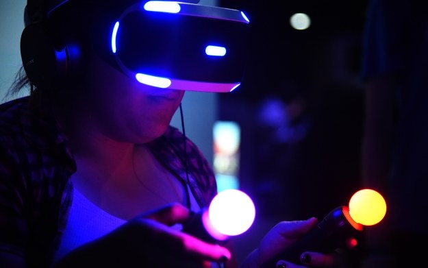 Prezentacja gogli PlayStation VR na targach E3 2016 w Los Angeles /AFP