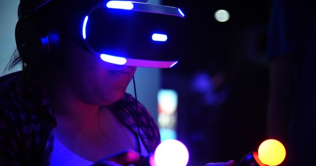 Prezentacja gogli PlayStation VR na targach E3 2016 w Los Angeles /AFP