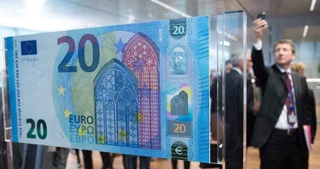 Prezentacja nowego banknotu 20 euro /EPA