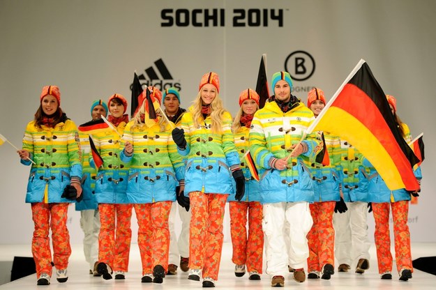 Prezentacja olimpijskiej kolekcji dla ekipy niemieckiej /Marius Becker/DPA /PAP