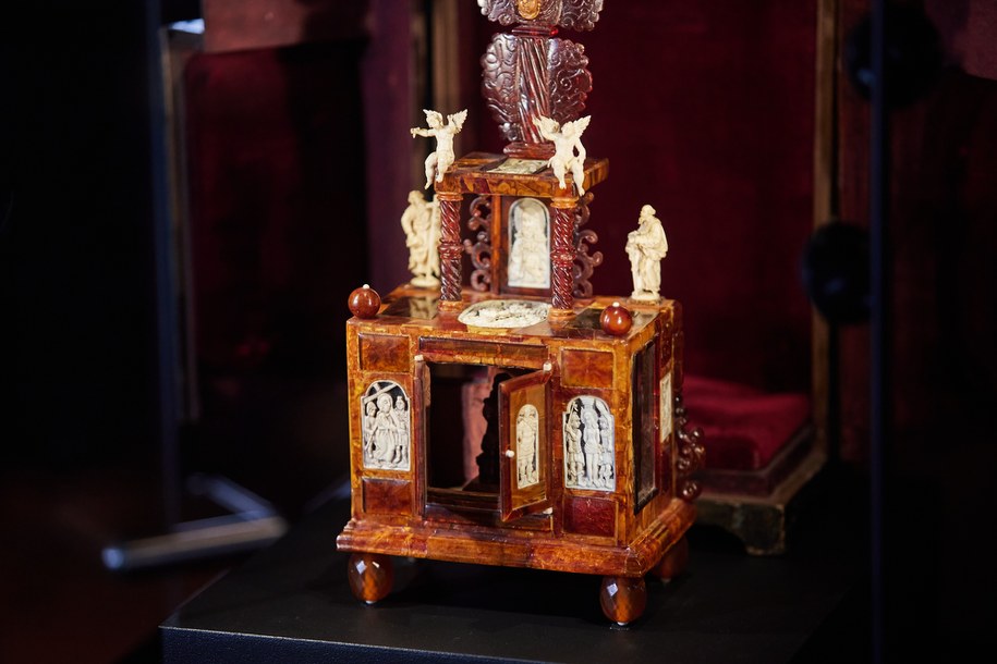 Prezentacja ołtarzyka /Piotr Matusewicz /PAP