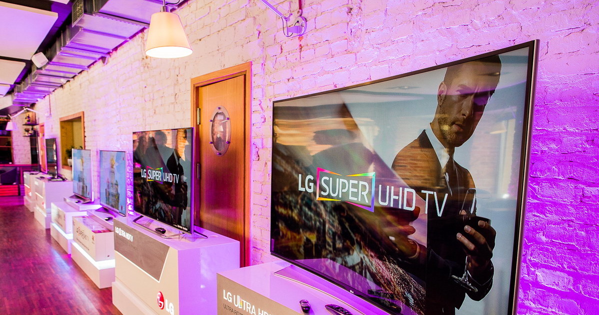Prezentacja telewizorów LG Super UHD w Warszawie /materiały prasowe