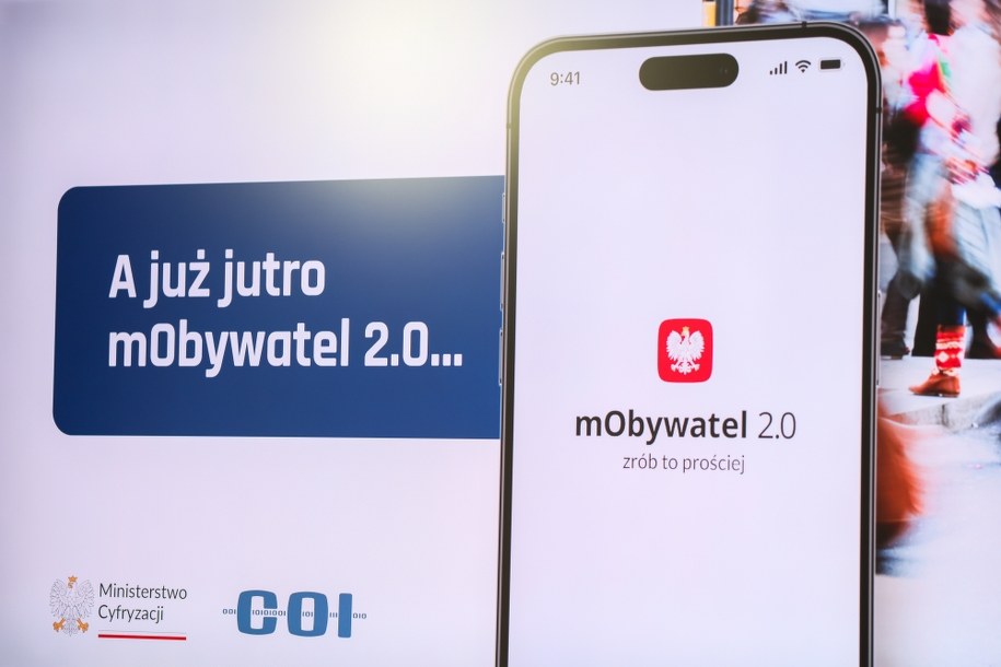 Prezentacja wersji 2.0 aplikacji mObywatel /Leszek Szymański /PAP