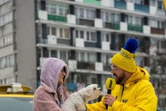 Prezenty dla naszych słuchaczy na osiedlu Tysiąclecia w Katowicach