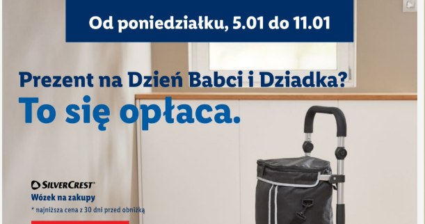 Prezenty na Dzień Babci i Dziadka w Lidlu – praktyczne hity taniej tylko do 11 stycznia /Lidl /INTERIA.PL