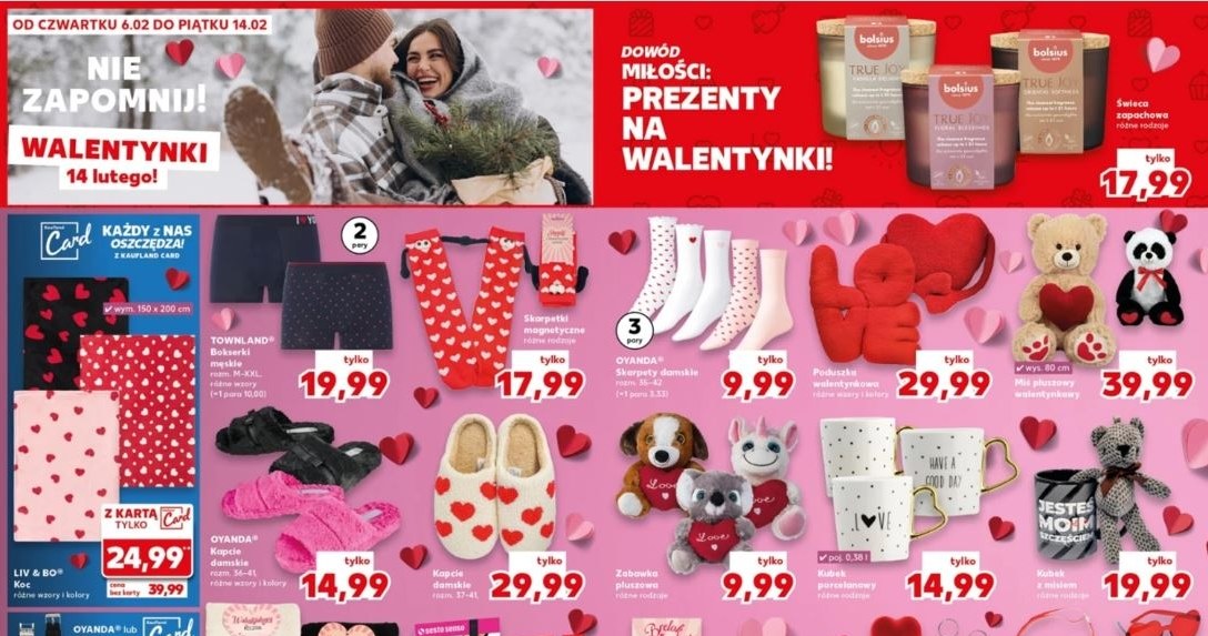 Prezenty na Walentynki w Kauflandzie! /Kaufland /INTERIA.PL