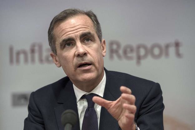 Prezes Banku Anglii Mark Carney boi się kryzysu /AFP