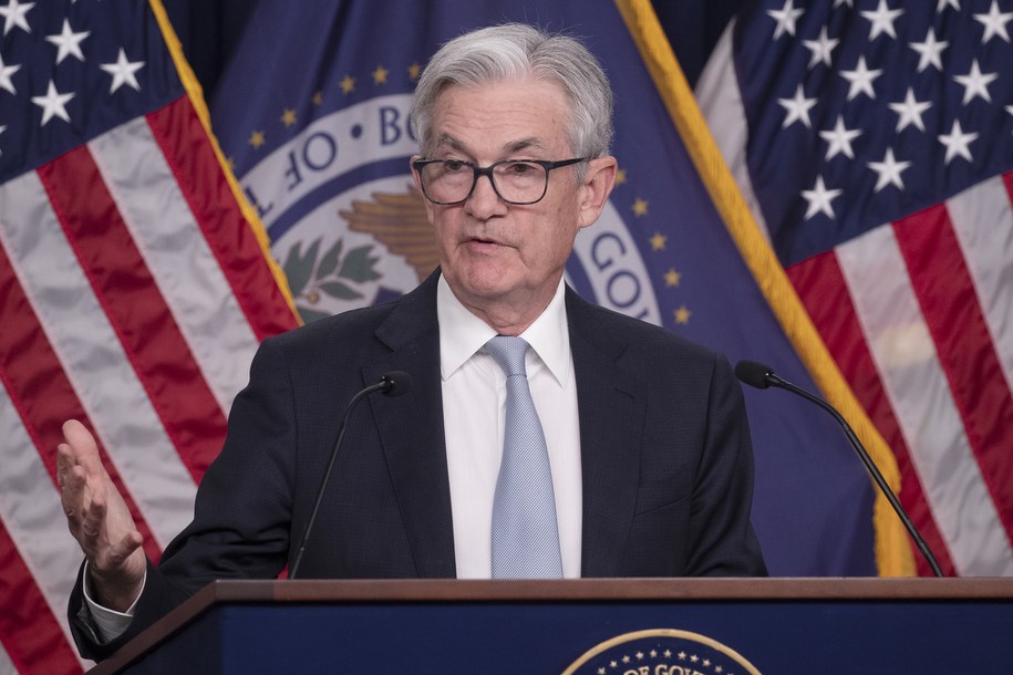 Prezes Fed Jerome Powell /MICHAEL REYNOLDS    /PAP/EPA