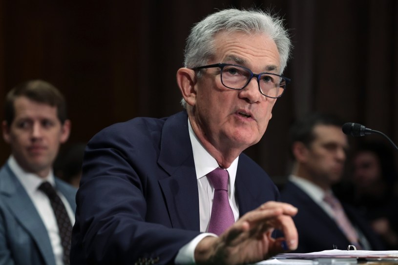 Prezes Fed Jerome Powell /ALEX WONG / GETTY IMAGES NORTH AMERICA  /AFP