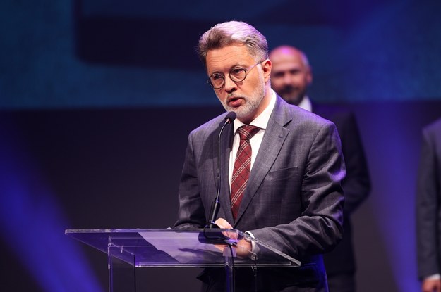 Prezes Fundacji Wisławy Szymborskiej Michał Rusinek /	Łukasz Gągulski /PAP