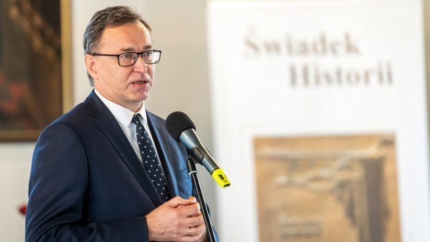 Prezes IPN Jarosław Szarek / 	Tytus Żmijewski    /PAP