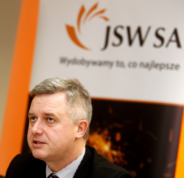 Prezes Jastrzębskiej Spółki Węglowej - Jarosłw Zagórowski /Andrzej Grygiel /PAP