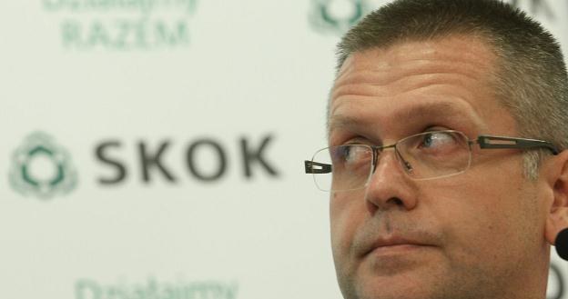 Prezes Krajowej SKOK Rafal Matusiak, fot. Michal Dyjuk /Reporter