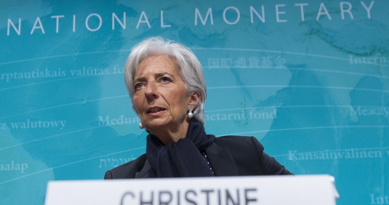 Prezes Lagarde /AFP