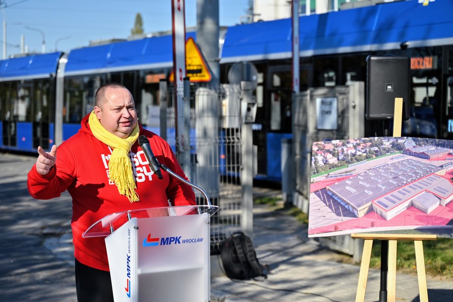 Prezes MPK Wrocław Krzysztof Balawejder /MPK Wrocław /Materiały prasowe