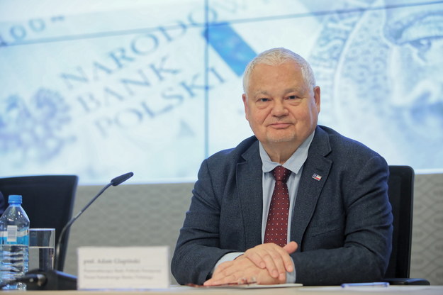Prezes Narodowego Banku Polskiego Adam Glapiński / 	Leszek Szymański    /PAP