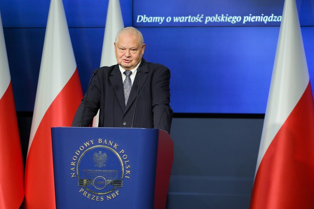 Prezes Narodowego Banku Polskiego Adam Glapiński / 	Paweł Supernak   /PAP