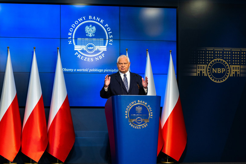 Prezes Narodowego Banku Polskiego Adam Glapiński /Andrzej Iwańczuk /Reporter