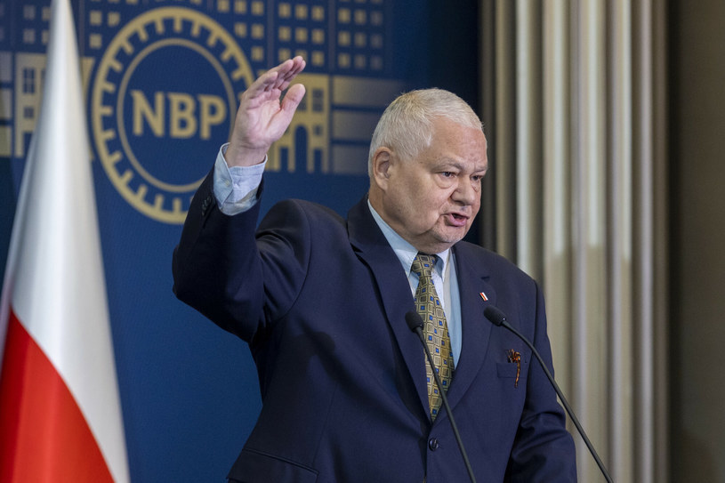 Prezes NBP A. Glapiński o inflacji w 2023 roku / Andrzej Iwanczuk /Reporter