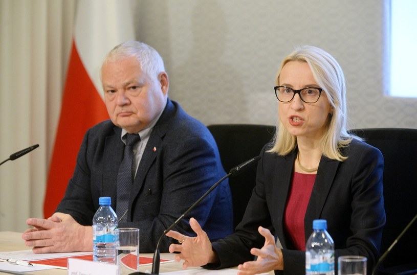 Prezes NBP Adam Glapiński i była minister finansów Teresa Czerwińska /Jan Bielecki /East News