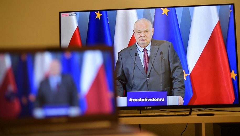 Prezes NBP Adam Glapiński / 	Marcin Obara  /PAP