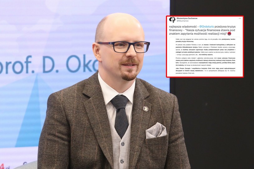 Prezes Ordo Iuris Jerzy Kwaśniewski /Tomasz Jastrzębowski /Reporter