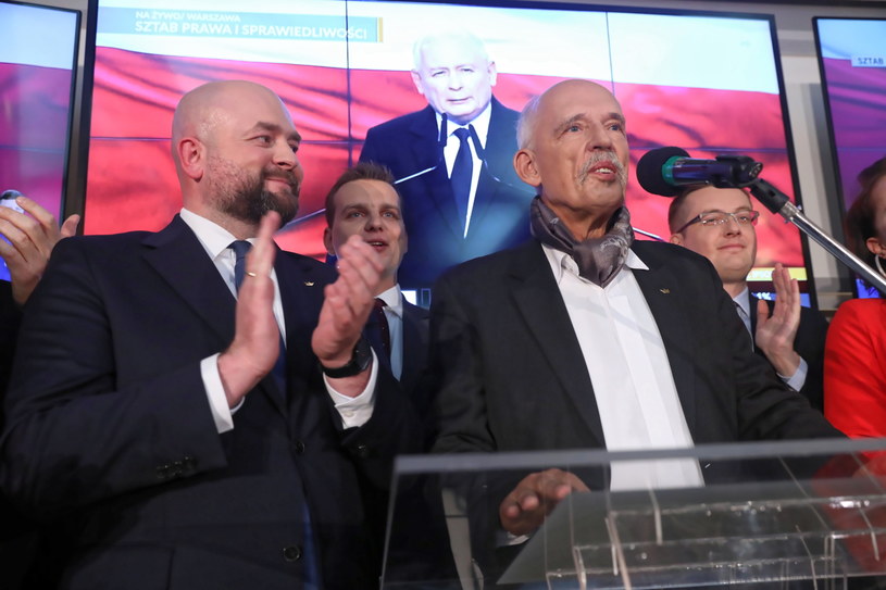 Prezes partii KORWiN Janusz Korwin-Mikke / 	Tomasz Gzell    /PAP