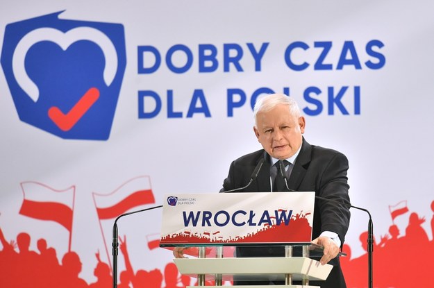 Prezes partii rządzącej Jarosław Kaczyński /Jan Karwowski /PAP