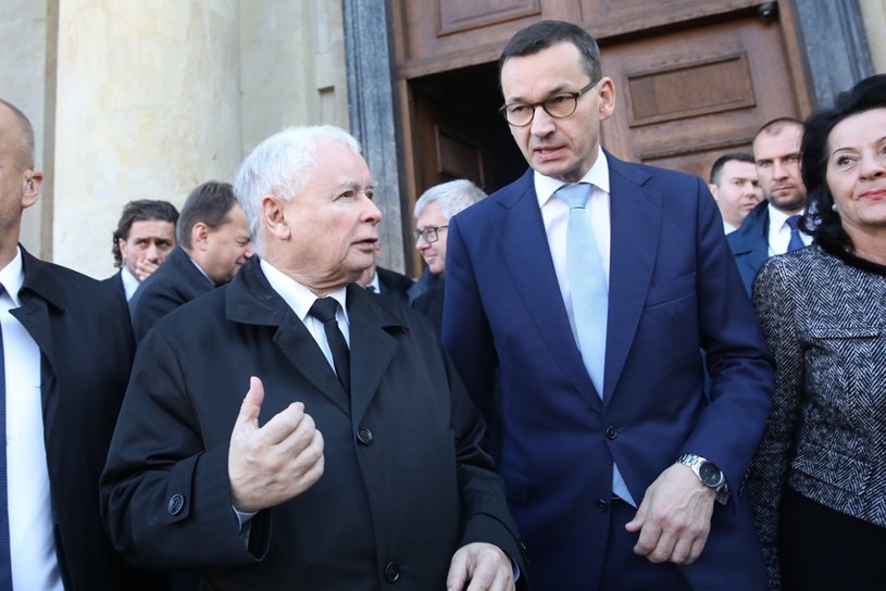 Prezes PiS i premier Mateusz Morawiecki /Andrzej Iwańczuk /Reporter