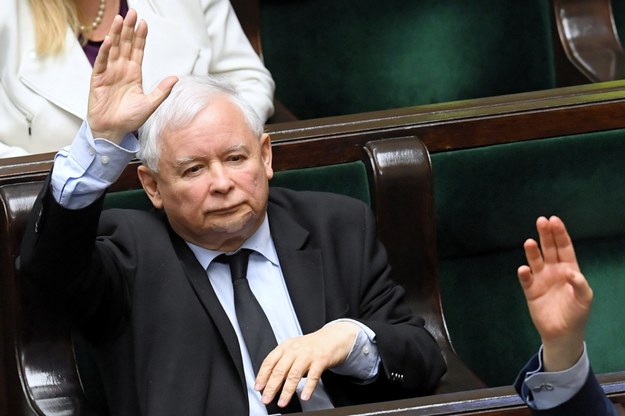 Prezes PiS Jarosław Kaczyński w Sejmie, czerwiec 2020 /Radek  Pietruszka /PAP