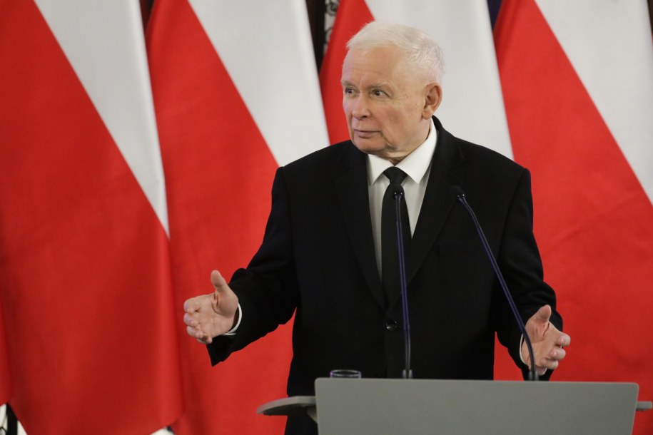 Prezes PiS Jarosław Kaczyński w Sejmie / 	Tomasz Gzell    /PAP