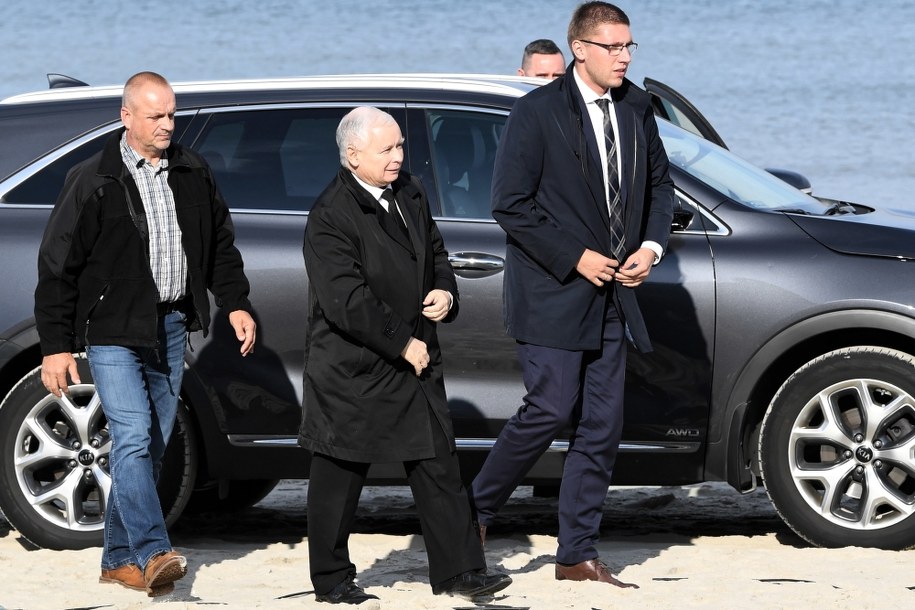 Prezes PiS Jarosław Kaczyński / 	Adam Warżawa    /PAP