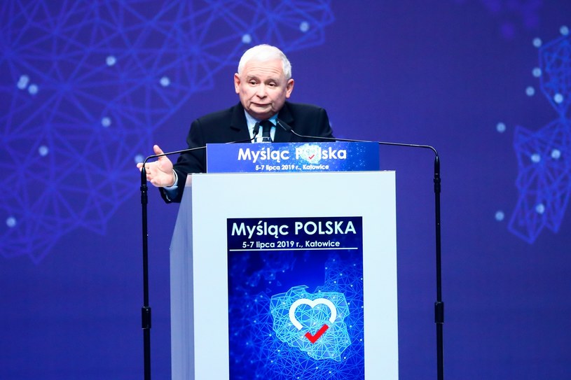 Prezes PiS Jarosław Kaczyński / 	Andrzej Grygiel    /PAP