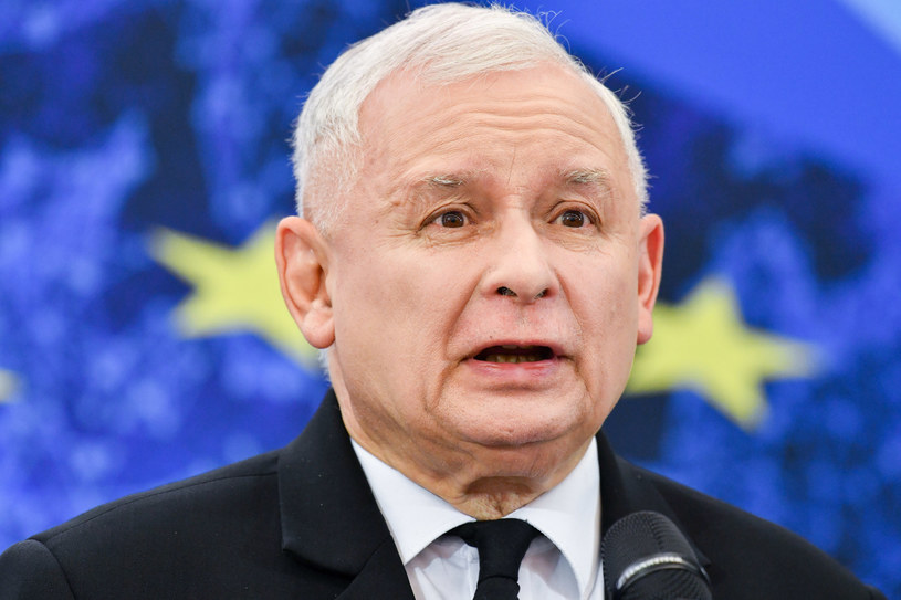 Prezes PiS Jarosław Kaczyński /Wojciech Strozyk/ /Reporter