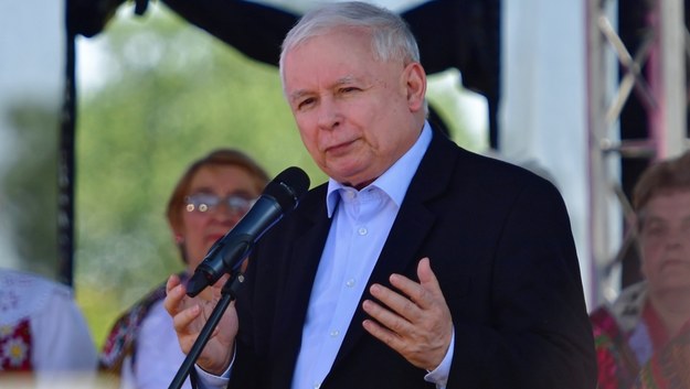 Prezes PiS Jarosław Kaczyński / 	Marcin Bielecki    /PAP